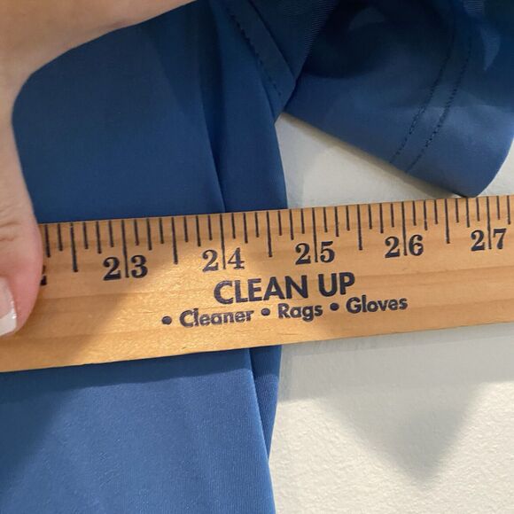 Peter Millar Polo Men Large Blue Summer Comfort OS Logo READ - Picture 10 of 15